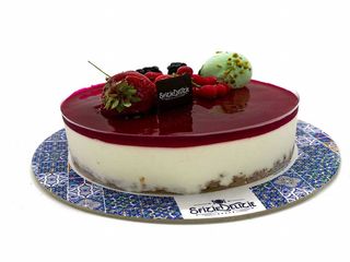 Monoporzione cheesecake ai frutti di bosco