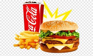 Plat Hamburger & Frites & Boisson