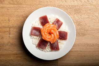 Chirashi Tonno e salmone