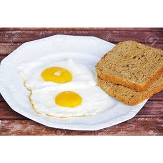 Two Eggs With Toast