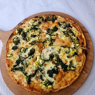 Pizza Palak Panner