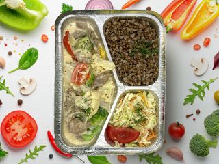 Рагу из индейки в дижонском соусе