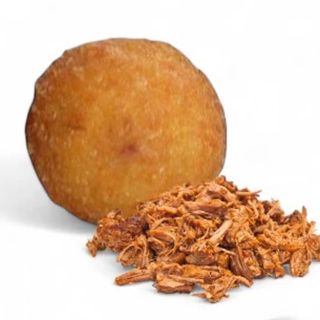 Plátano Bomb De Pulled Pork