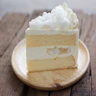 Tarta de vainilla y chocolate