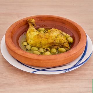 Tajine De Pollo Con Aceitunas