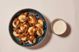 Kluski Śląskie z Boczkiem