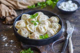 Pelmeni ( beef meet )