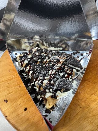 Clatita cu Nutella si Oreo