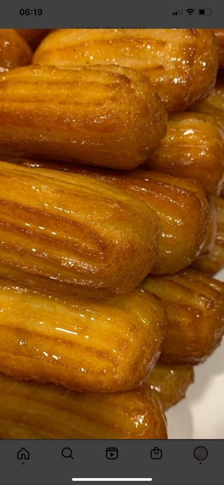 Tolumba dolce fritto uovo vaniglia miele 