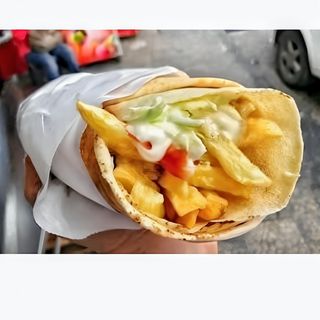 Cartofi la lipie,سندويش بطاطا