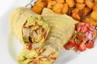 Chicken & Egg Wrap Combo