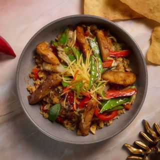 Arroz Chaufa Con Tiras De Cerdo Al Wok