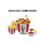 Чікен Тріо Бакет гострий