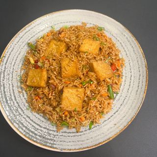 Orez cu tofu si legume