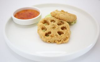 092-Chips di radice di loto fritte 3 pezzi