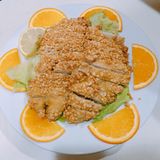 P15. Pechuga De Pollo Empanada Con Almendra 