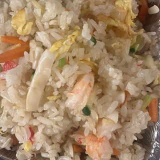 Riso saltato con misto mare