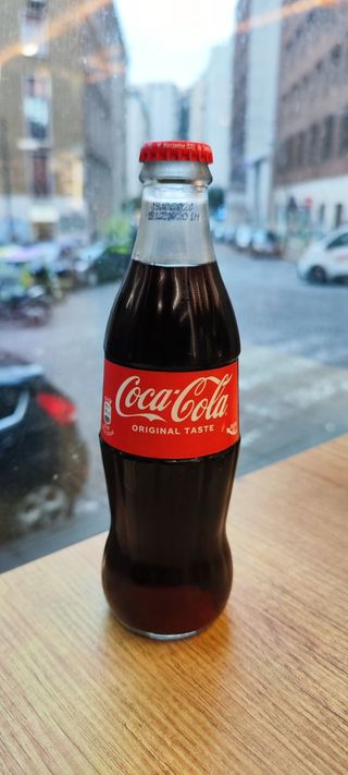 coca cola in vetro 33cl