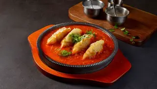 100.Gyozas De Kimchi Korean A La Plancha