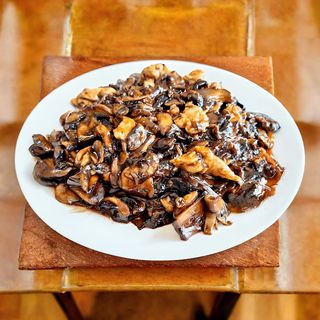 208. Пържени печурки (400гр)