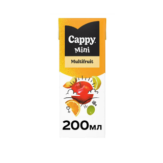 Сік Каппі мультифрукт 0,2 л