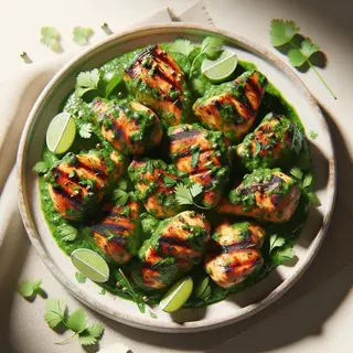 Chicken Hariyali Tikka