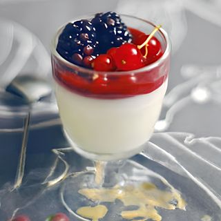 Pannacotta aux   caramel