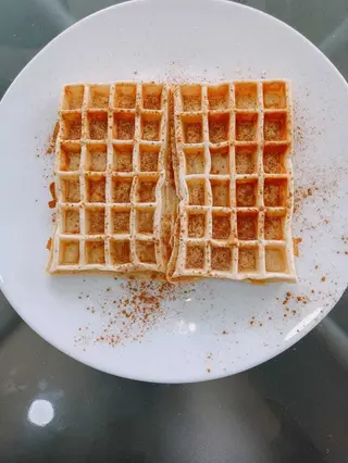 Waffle c/ Polpa Maçã & Canela