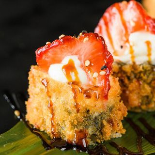 Hoso fragola tempura - 8 pezzi