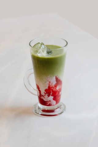 Matcha Latte Framboesa