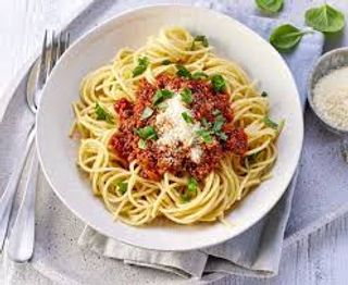 Spaghetti A La Bolognesa