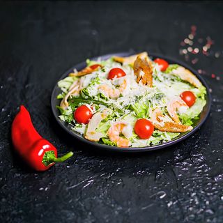 Salata Caesar cu crevete
