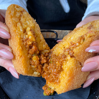 Arancino alla messinese