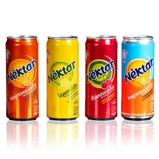Гръцки напитки кен Nektar (330мл)