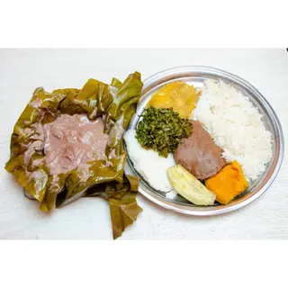 Pasted Beef Luwombo