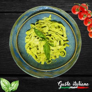 Pates poulet pesto 
