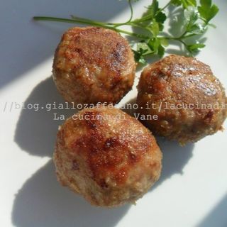 Polpette di vitello arrosto