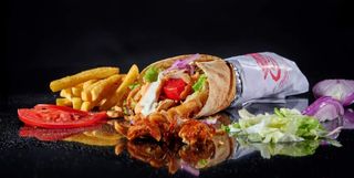 Meniu Shaorma lipie mare + Cola