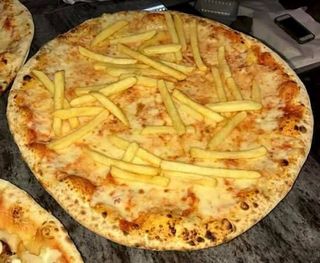 Pizza patatine