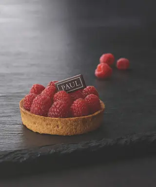 Tartaleta de frambuesa