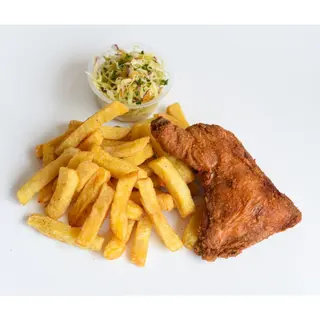1/4 chicken & chips