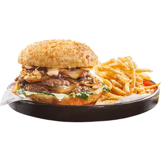 Криспи Смаш бъргър (380г)