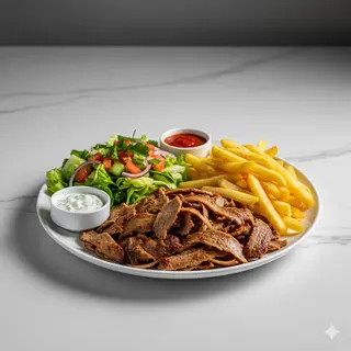 Piatto medio kebab