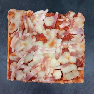 Pizza De Bacon (Porción)