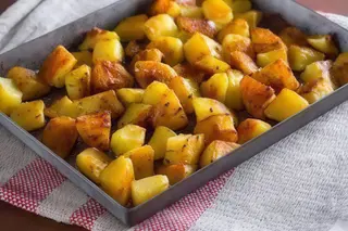 Patatine al forno grande
