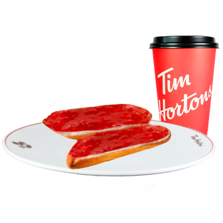 Menú Tostada Philadelphia y mermelada 