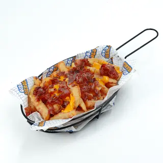Pomfrit Cheddar - slanina