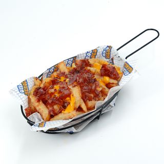 Pomfrit Cheddar - slanina