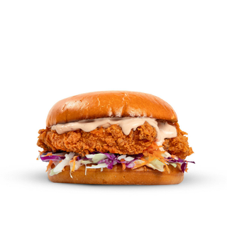 burger : coleslaw