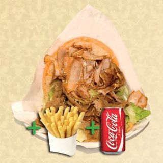 Menú  Doner Kebab Mixto